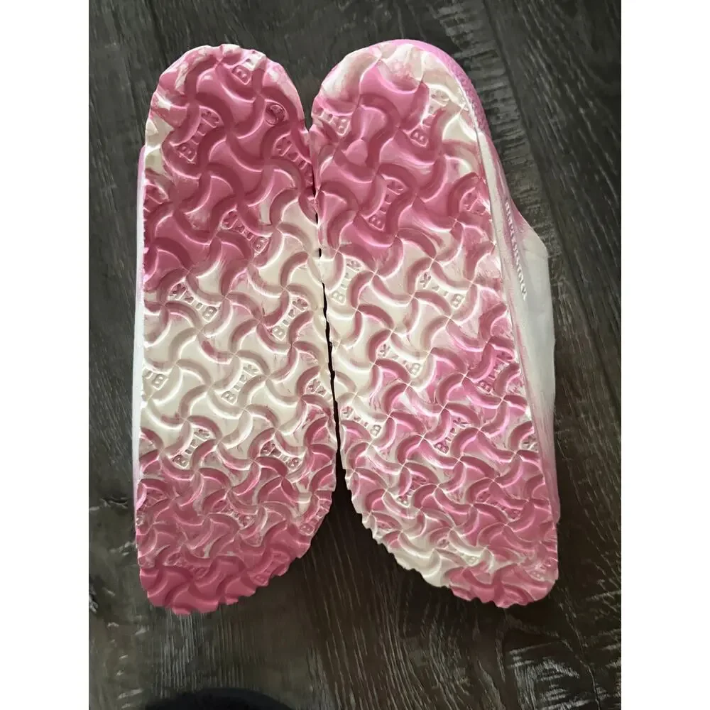 Birkenstock Arizona EVA Sandals Multi Candy Pink White Swirl Women’s 7 NWOT